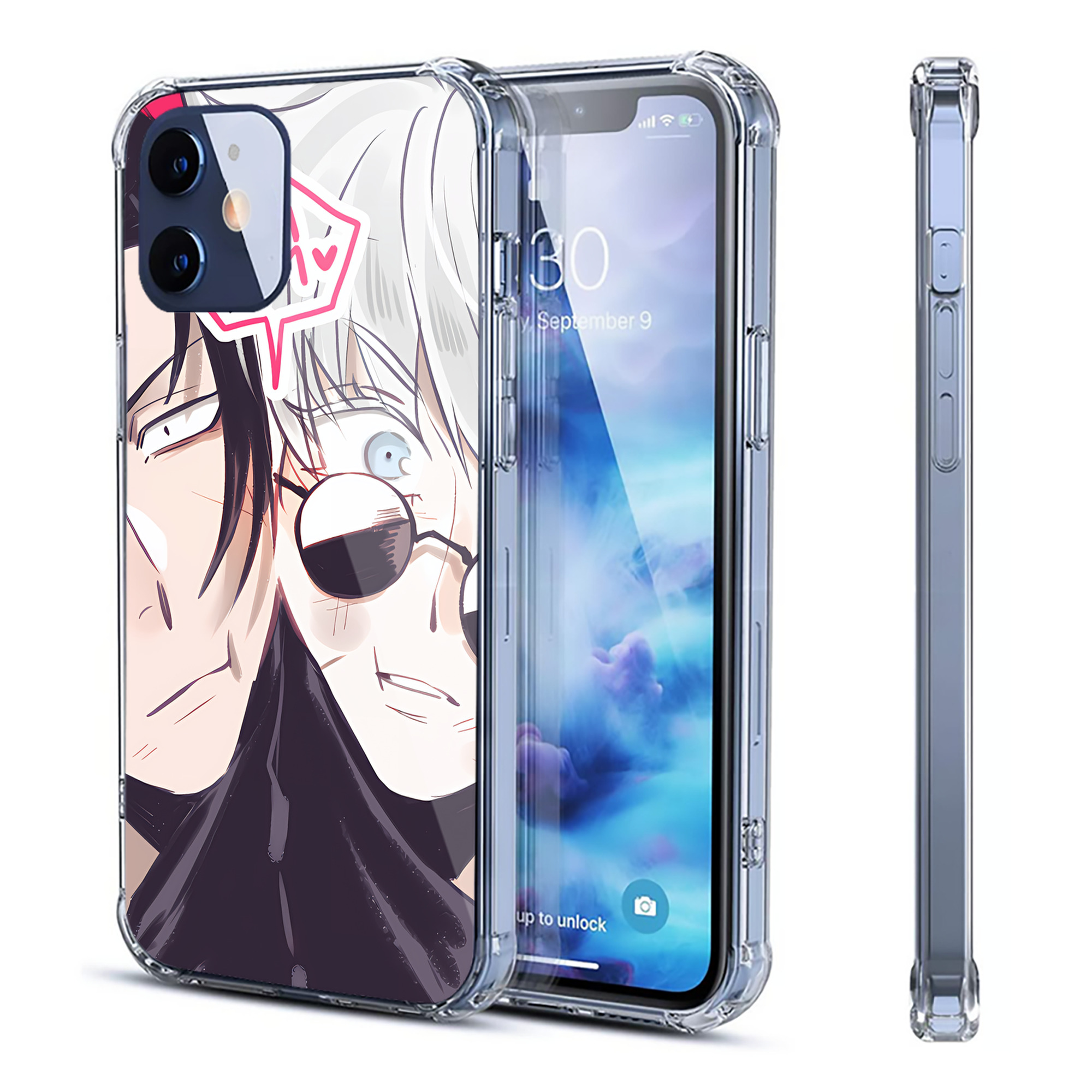 （画像用） SPY×FAMILY间谍家家酒 【iPhone 12シリーズ対応】透明スマホケース（クリアソフトケース）